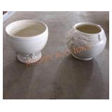 Vintage pottery bowls