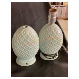 Vintage table lamp pair