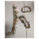 Vintage costume bracelets