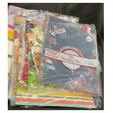 Vintage Wrapping paper lot