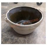 12in round crock with handle