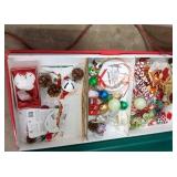 Large Christmas ornament lot
