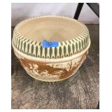 Vintage planter 9 inches round