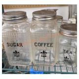 Vintage canning jars and canning jar style