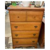 Vintage sumpter four drawer dresser