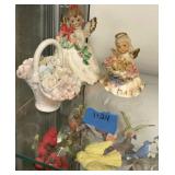 Vintage Lefton and Napco figures