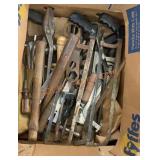 Vintage tool box lot