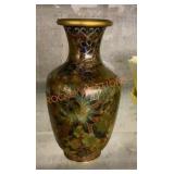 Cloisonne vase