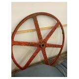 Antique 50 inch metal gear
