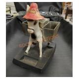 Vintage Plastic Novelty Donkey Cigarette Holder