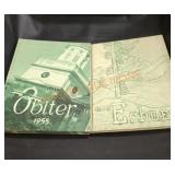 1955 orbiter and 1949 echoes year books