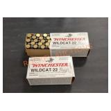 Winchester 22 long rifle high velocity cartridges