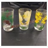 Vintage juice glasses