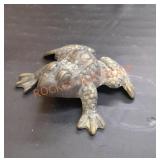 Vintage Bronze frog stamped Tiffany