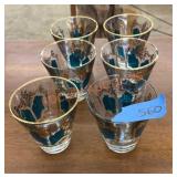 Vintage MCM bar glasses