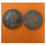 1988 Morgan silver dollars