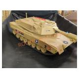 Vintage US army military tank toy