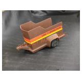Vintage plastic Tonka lazy T riding team trailer