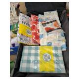 Vinyl tablecloth lot