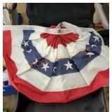Patriotic bunting flags lot