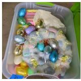 Easter eggs and decor