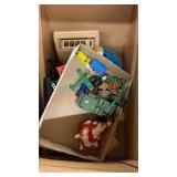 Misc. vintage kids toy box lot
