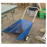 Metal wheelbarrow