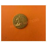 1915 gold Indian 2 1/2 dollar gold coin