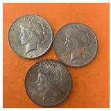 1923 silver peace, dollars
