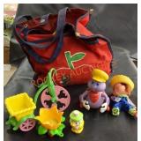 Vintage strawberry shortcake toy lot