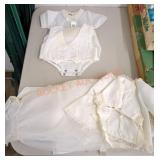 Vintage infant christening set by small world