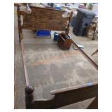 Wooden queen/full bed frame