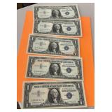 1957 series B  silver certificates