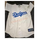 Majestic Robinson Dodgers button down Jersey