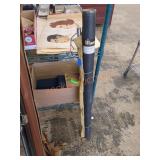 vintage Ulano fly fishing holder case and rod