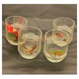 Vintage Sunoco collectors cups