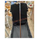 Vintage wooden mallard duck cane