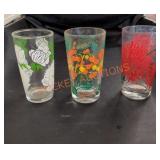 Vintage peanut butter glasses