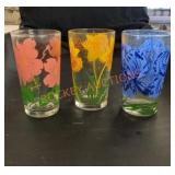 Vintage peanut butter glasses