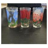 Vintage peanut butter glasses