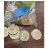 1972 Kennedy half dollars 42 total