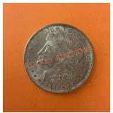 1921 Morgan silver dollar