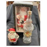 Vintage Santa decor lot