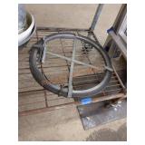Flat sewer drainage wire