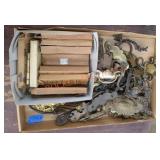 Vintage hinges and pulls