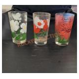 Vintage peanut butter glasses