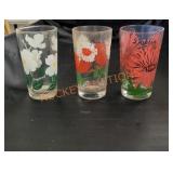 Vintage peanut butter glasses