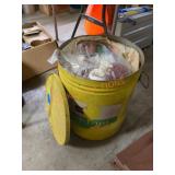 Pure lard metal tin and sewing notions