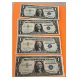 1957 series  silver certificates