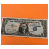 1957 series B starred, silver certificates